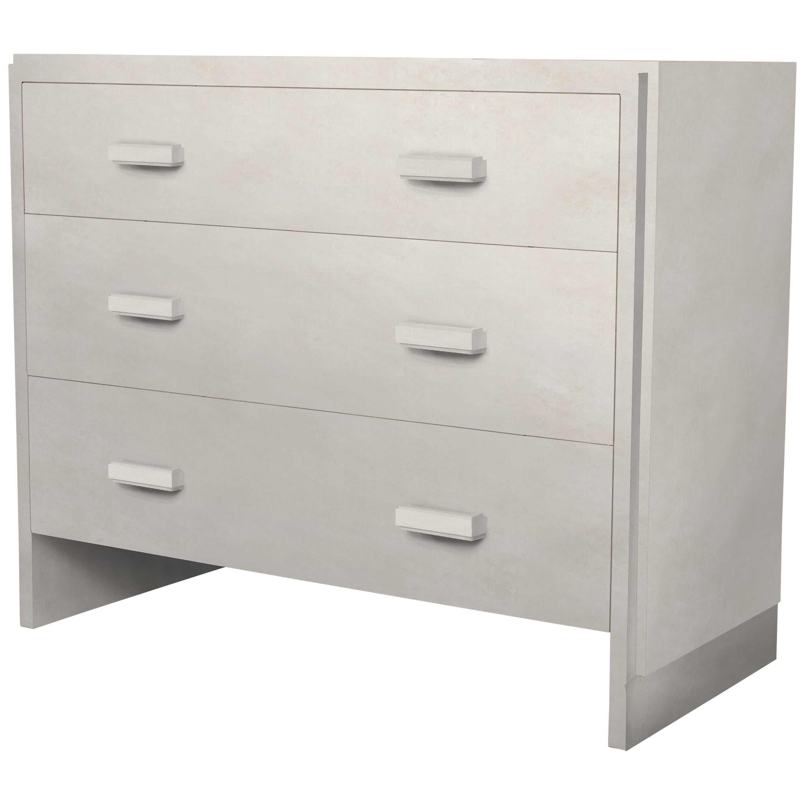 Parchment Chest of Drawers by R & Y Augousti For Sale