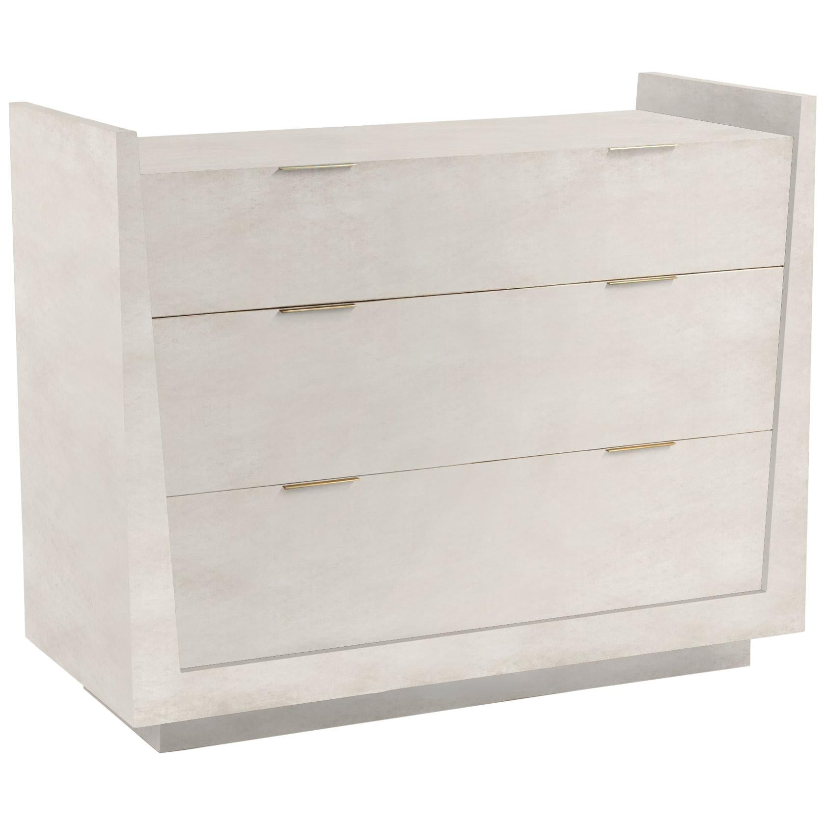 Parchment Chest of Drawers by R&Y Augousti For Sale