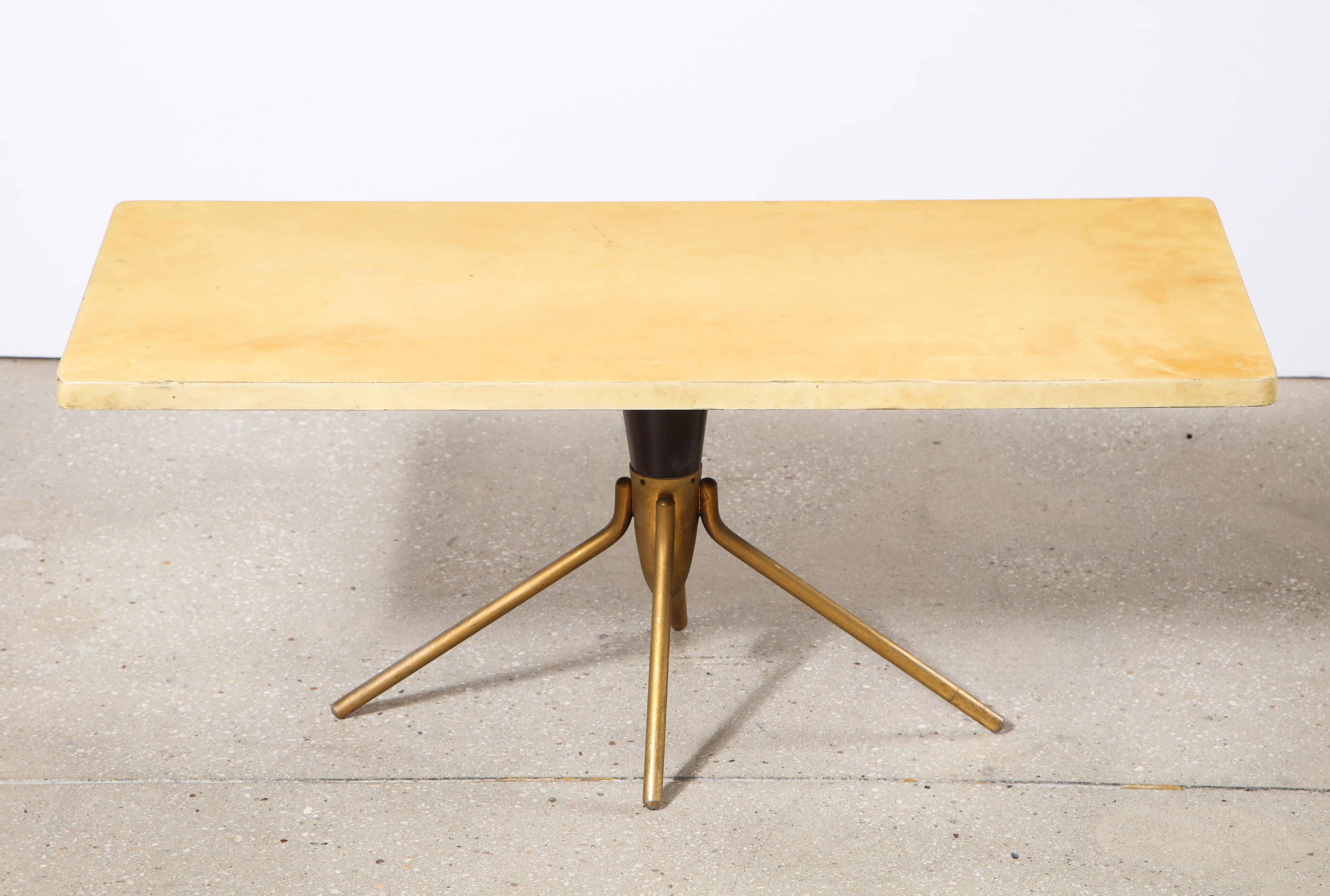 Italian Parchment Cocktail Table, by Aldo Tura