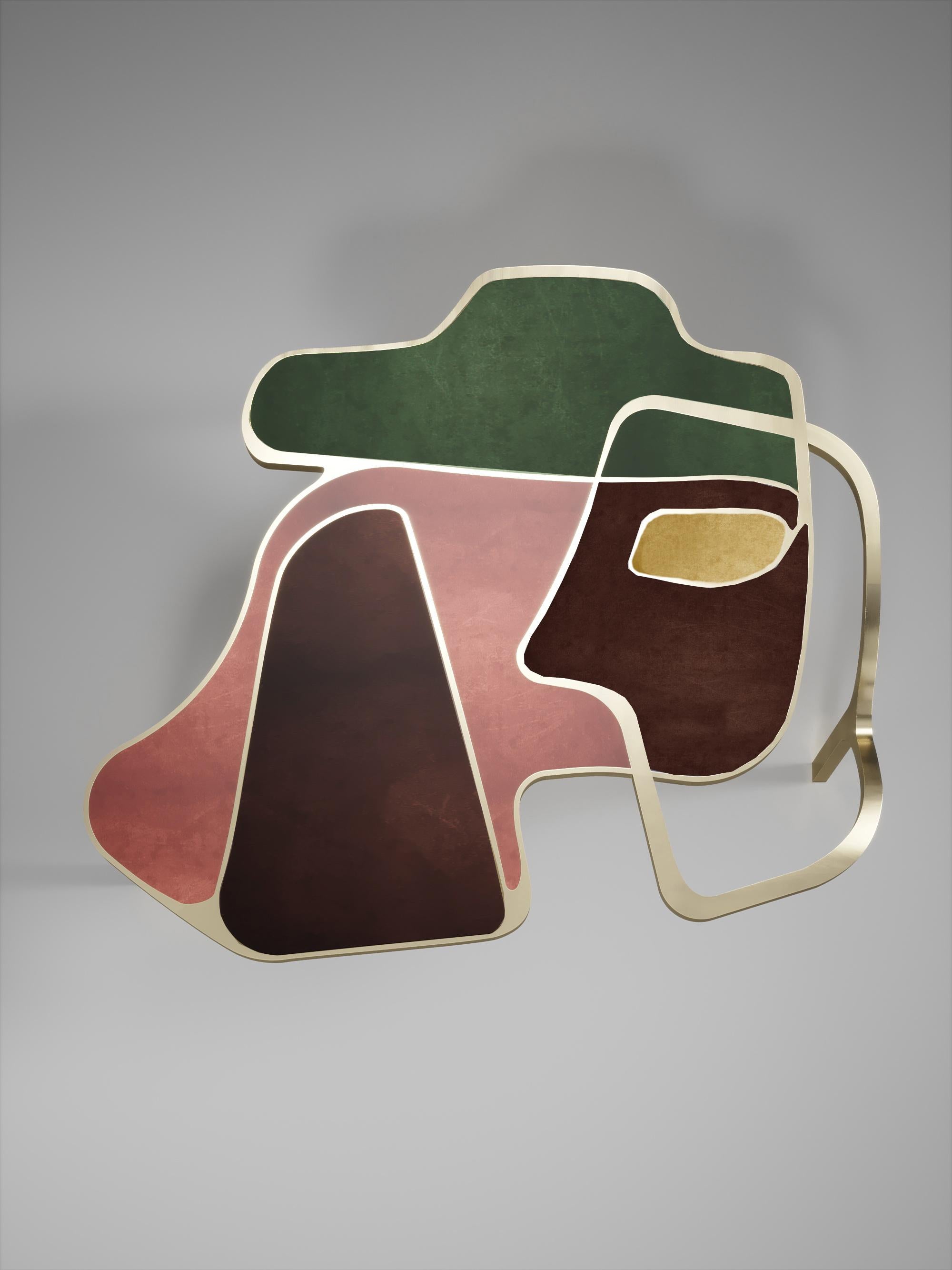 Der Cocteau Couchtisch von R&Y Augousti ist ein wahrhaft einzigartiges Stück. Das skulpturale und ätherische Werk weist abstrakte Formen, Gestalten und Figuren auf, die man auf verschiedene Weise interpretieren kann. Die