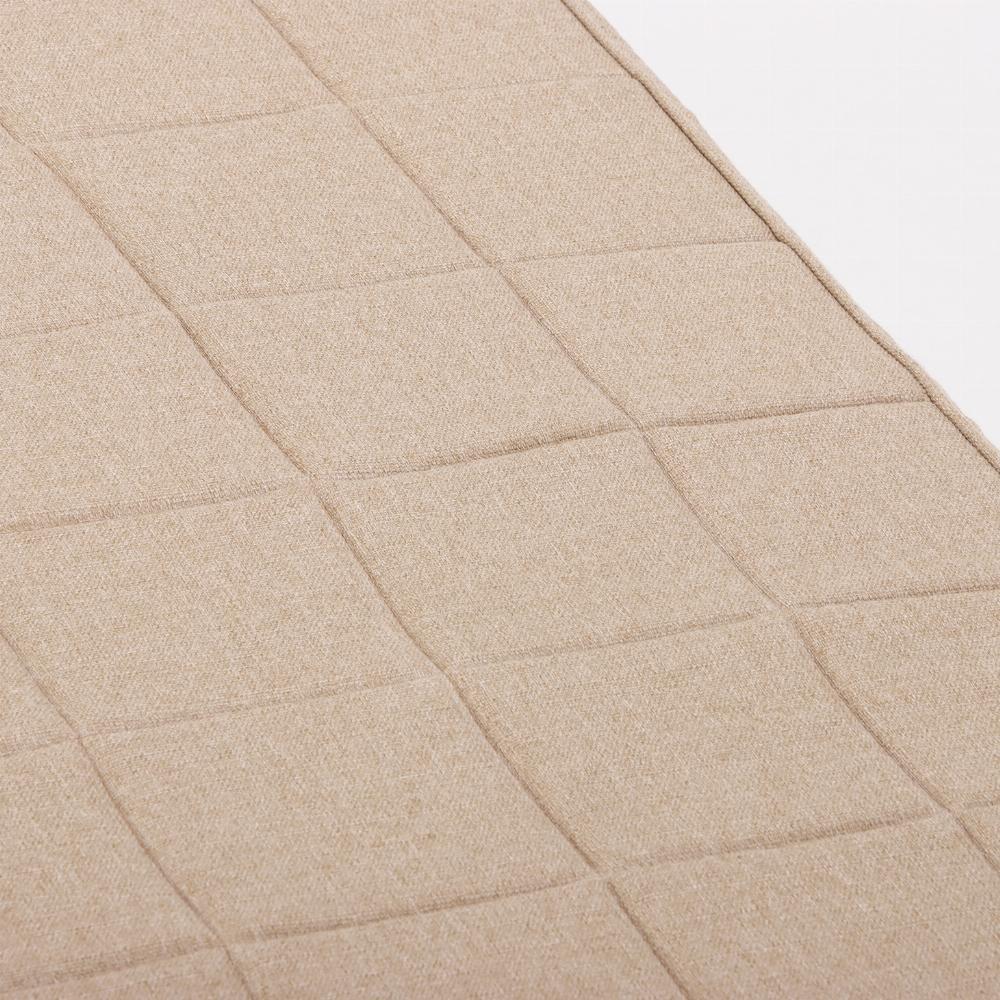 Contemporary Parchment covered daybed in the manner of Jean-Michel Frank.