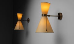 Parchment Directional Sconces, Made in Italy