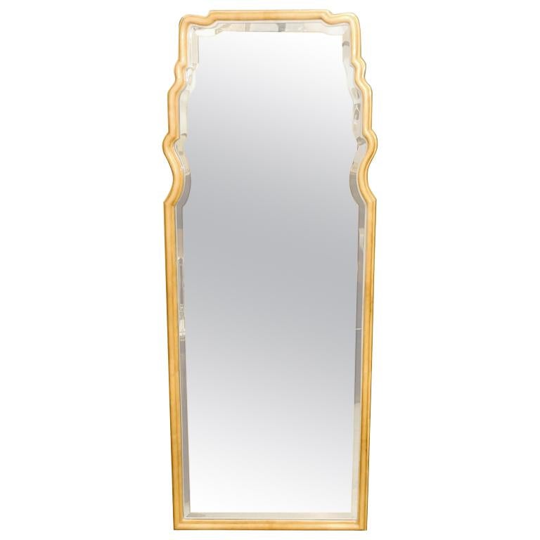 Parchment Freeform Mirror