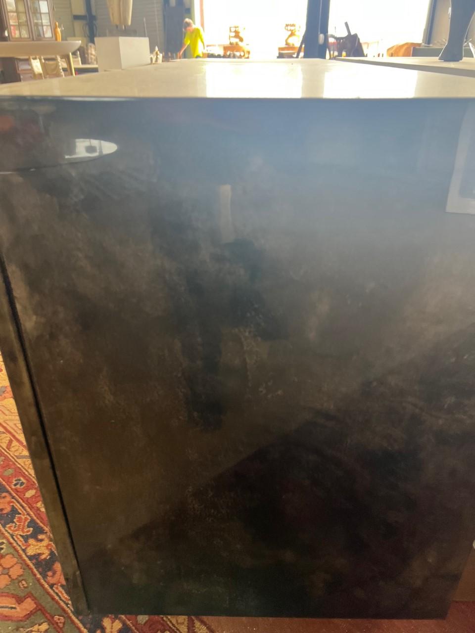 Parchment, Lacquer, Resin Credenza For Sale 2