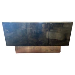 Parchment, Lacquer, Resin Credenza