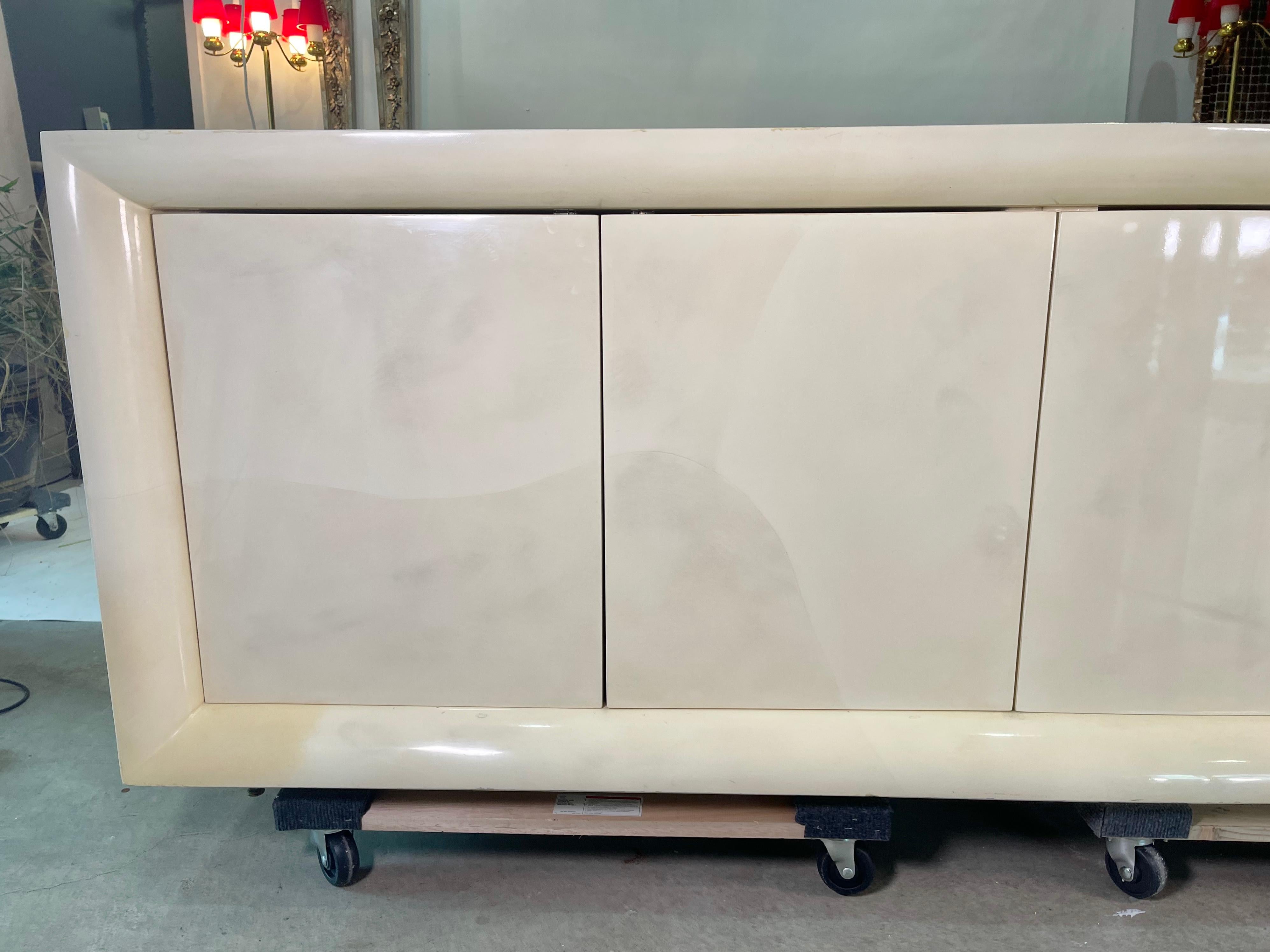 Parchment Lacquered Sideboard 3