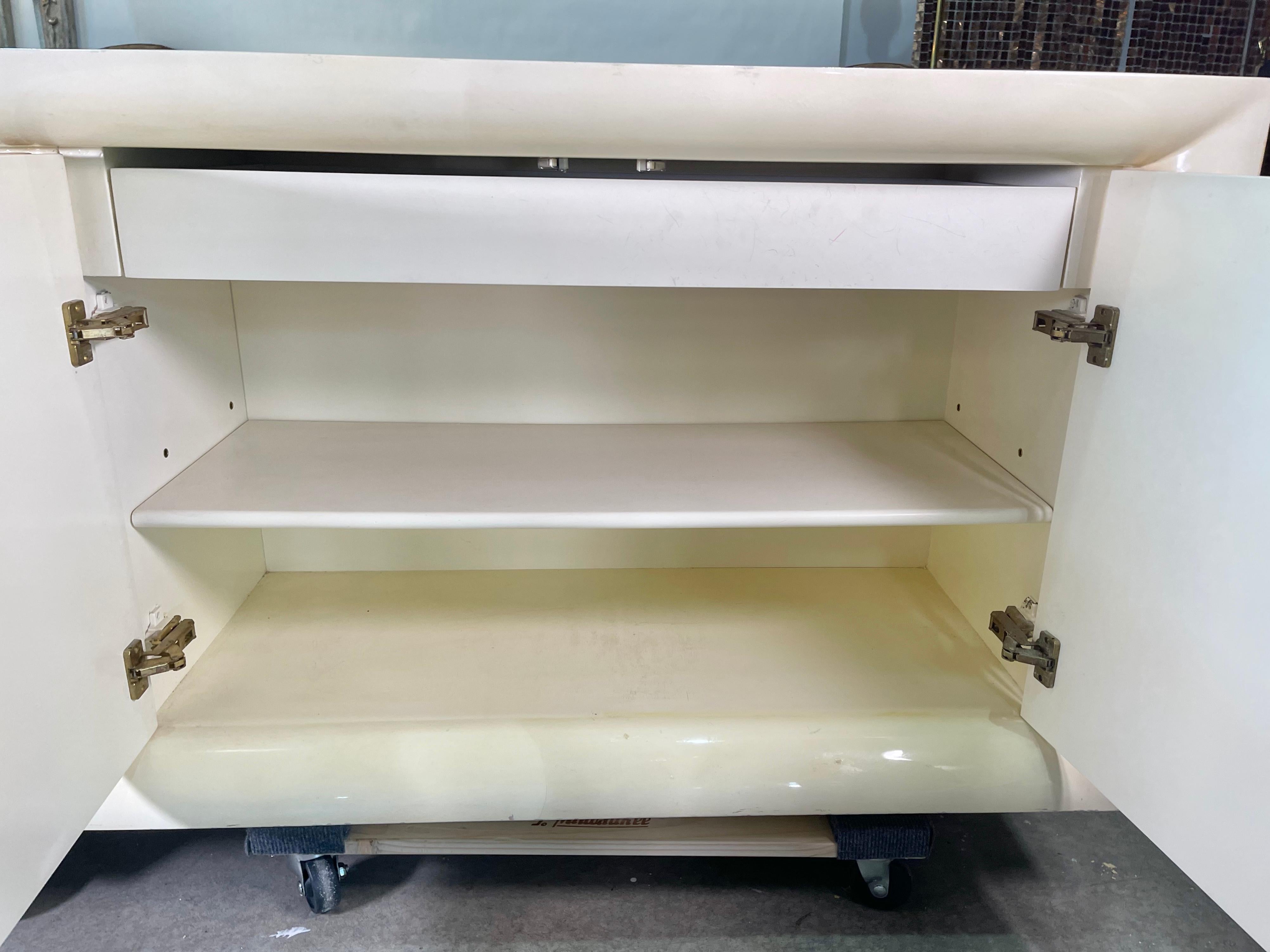 Parchment Lacquered Sideboard 8
