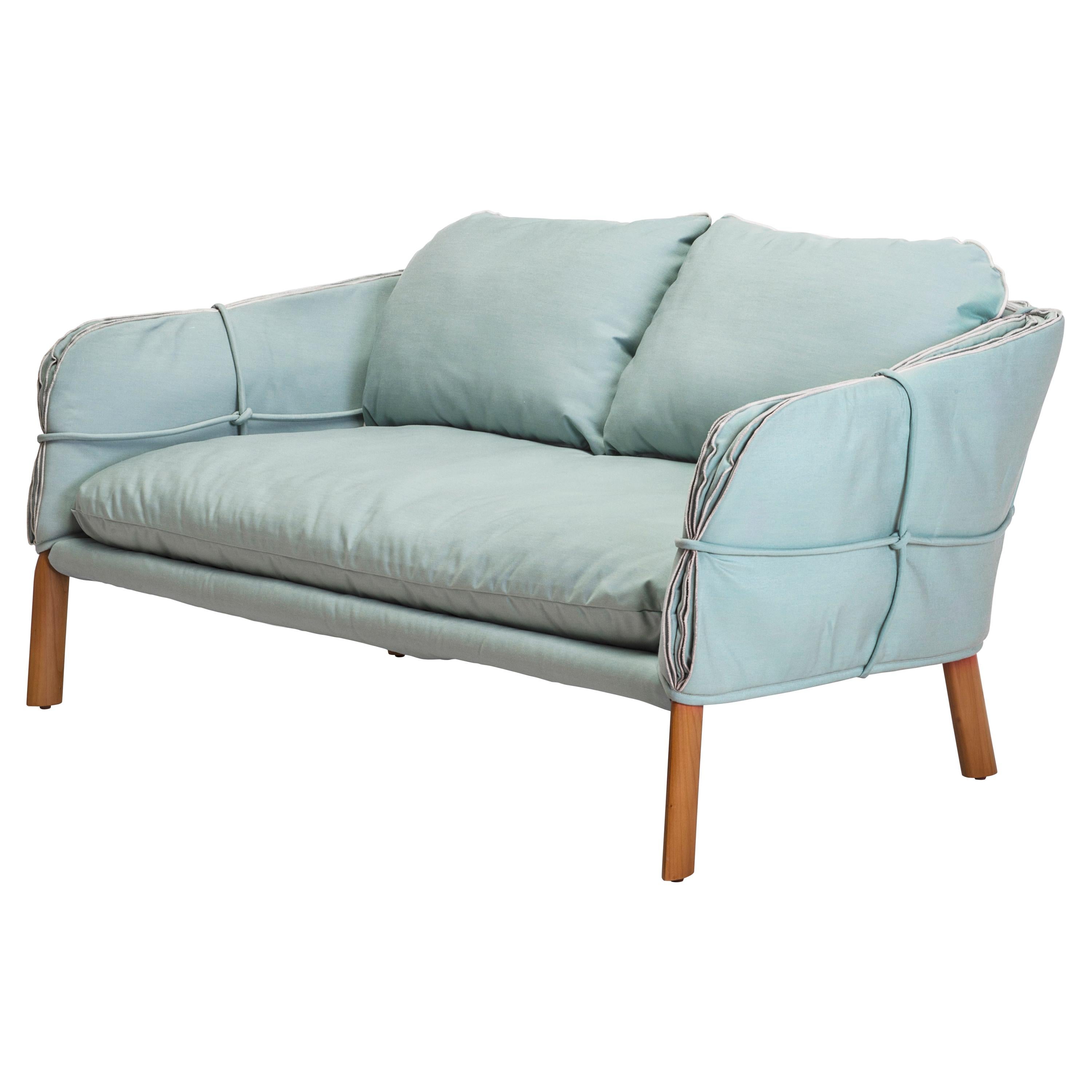 Parchment Loveseat by Kenneth Cobonpue