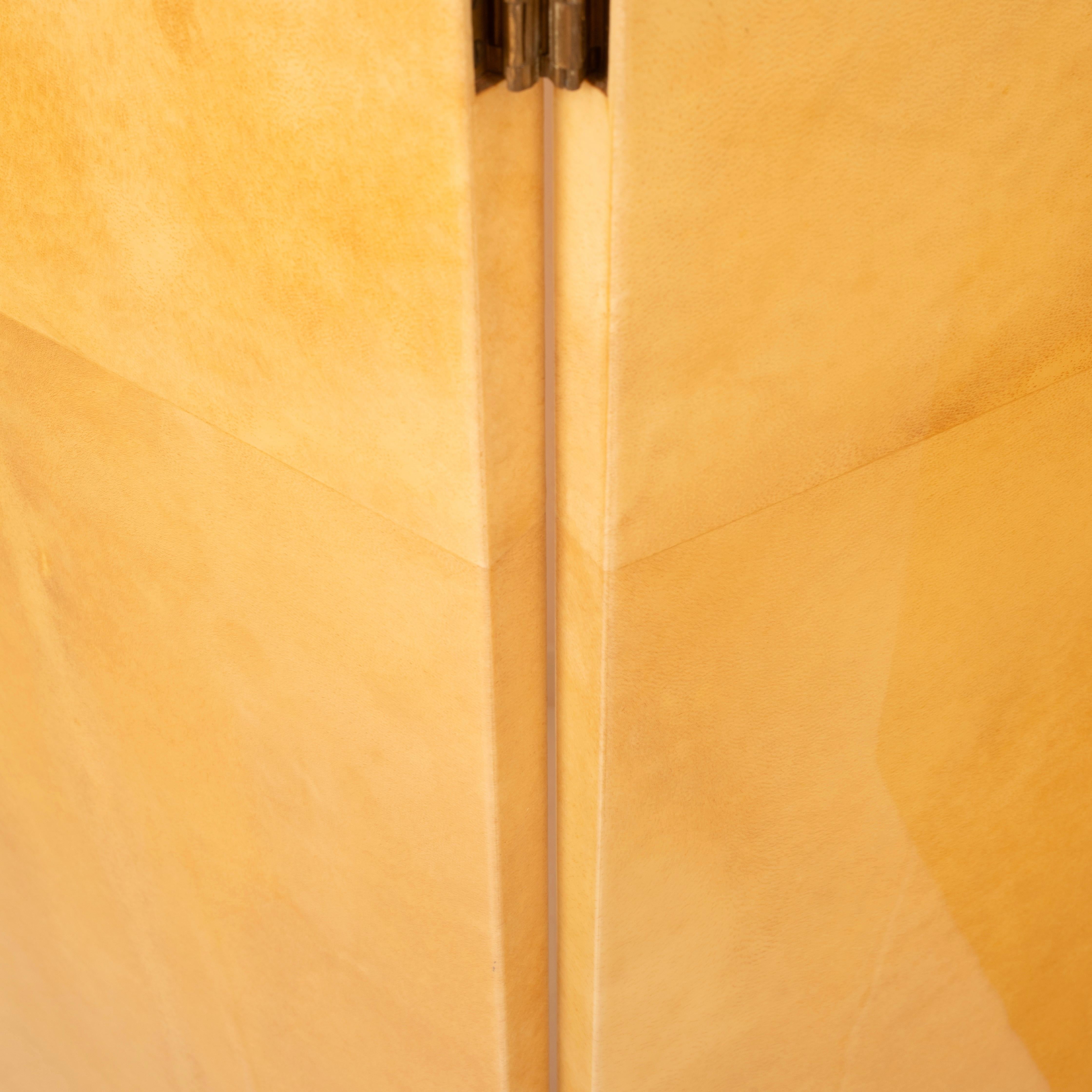 Parchment Separé by Aldo Tura for TURA Milano, 1960 in vendita 9