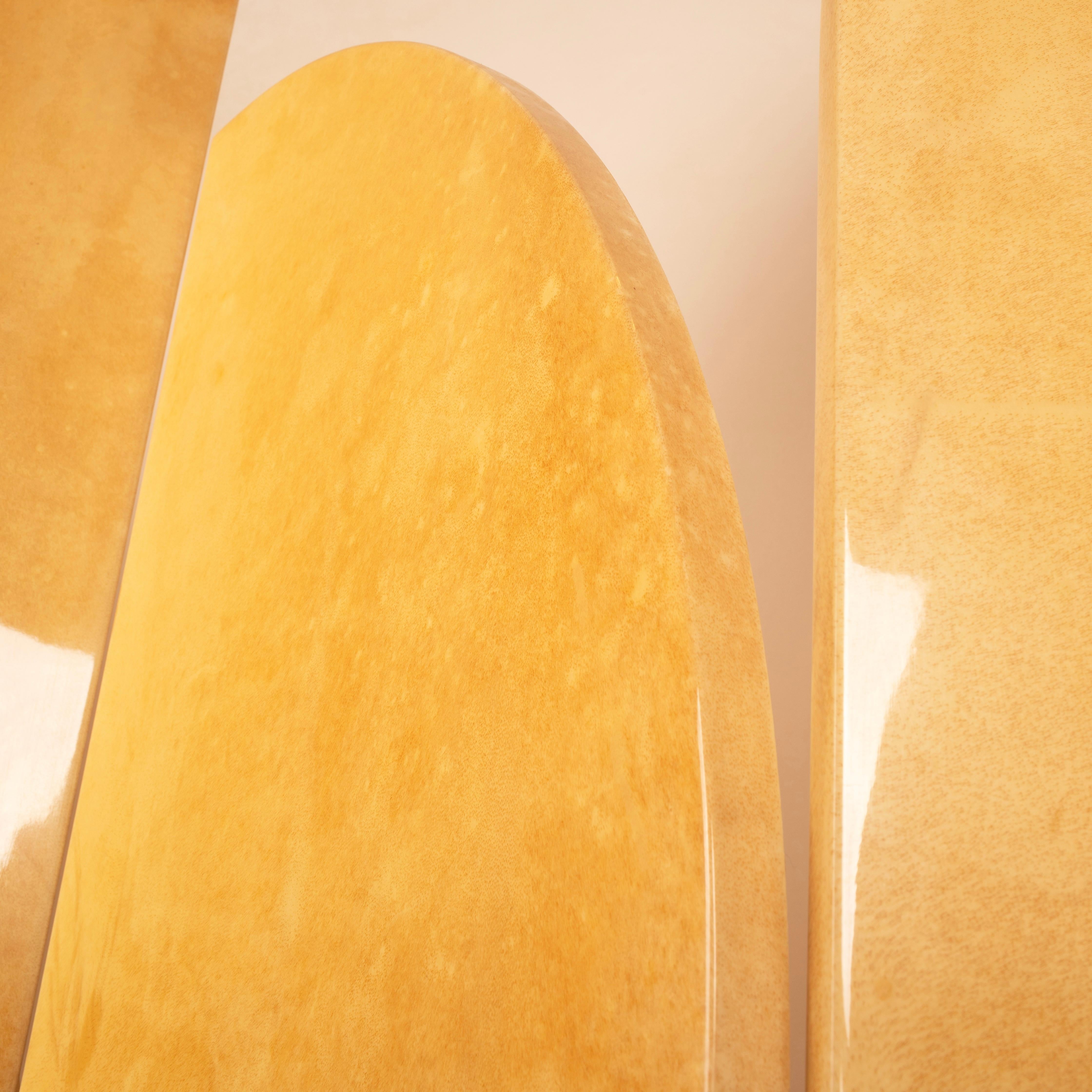 Parchment Separé by Aldo Tura for TURA Milano, 1960 in vendita 11