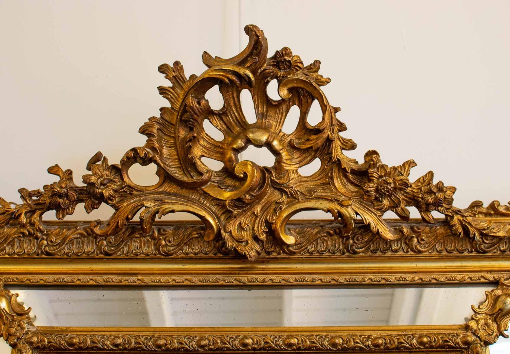 European Parclose Mirror, Louis XV Style