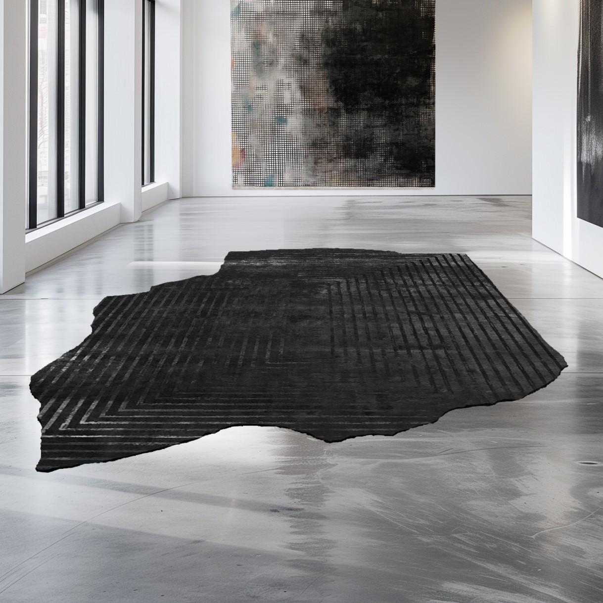 Parco Azzurro Crosby Senses Night Edit Rug by Atelier Bowy C.D.
Dimensions: W 243 x L 300 cm.
Materials: Wool, silk.

Available in W170 x L215, W190 x L235, W210 x L245, W243 x L300 cm.

Atelier Bowy C.D. is dedicated to crafting contemporary