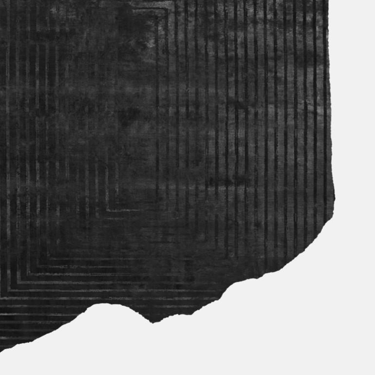 Swedish Parco Azzurro Crosby Senses Night Edit Rug by Atelier Bowy C.D. For Sale