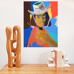 'Pardon My French' Portrait Painting by Alan Fears Pop Art