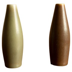 Pare of Danish Midcentury Ceramic Vase by Palshus, 1960s