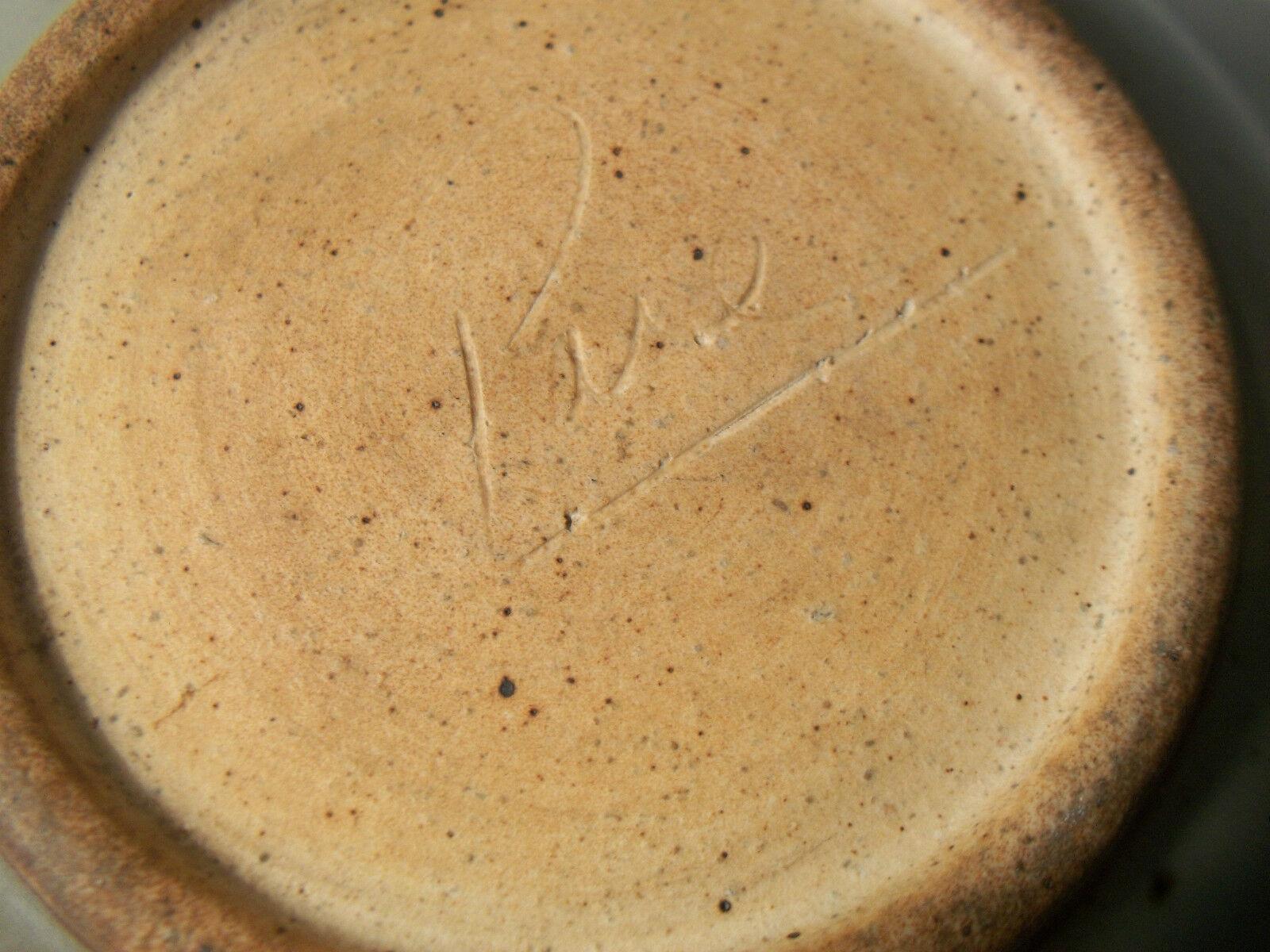 PARÉ - Bol en Studio Pottery décoré et émaillé - Signé - Milieu du 20th Siècle Bon état - En vente à Chatham, ON