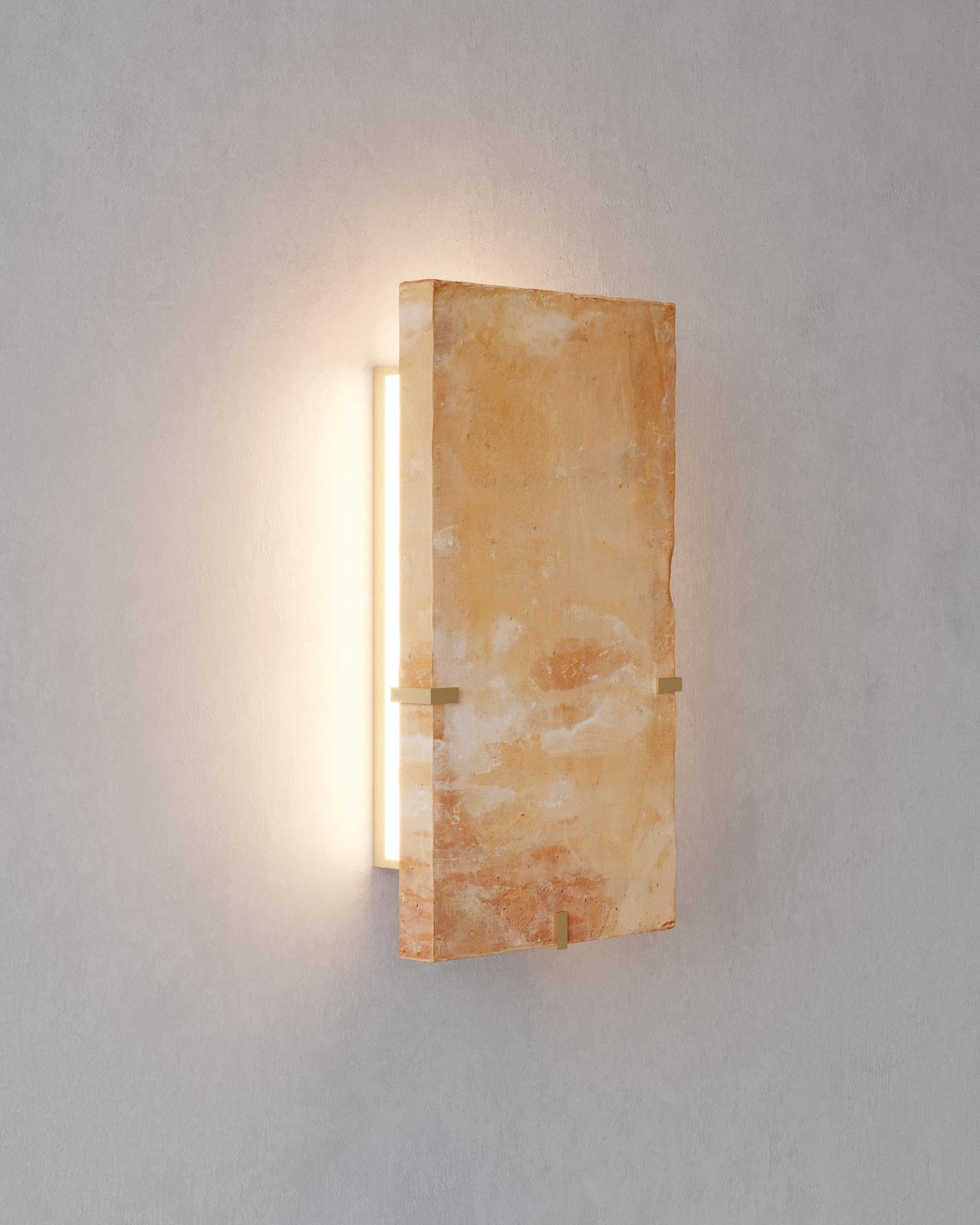 Post-Modern Parefeuille Wall Light by Bosc Design For Sale