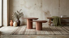 Pareja de dos mesas ONDEEN Limited Edition GALARINA - cobre