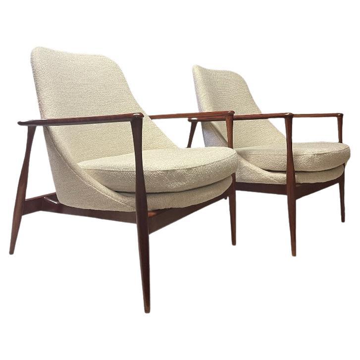 Pair of Elisabeth Armchairs by Koford Larsen For Sale