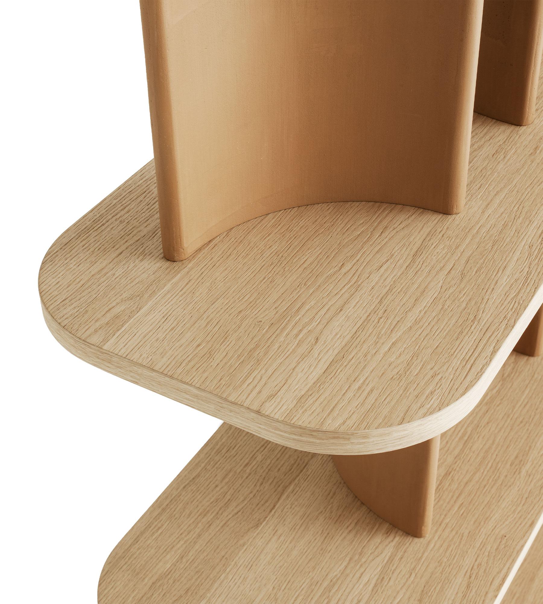 Libreria Parentesi in Wood Oak di Morica Design in vendita 1