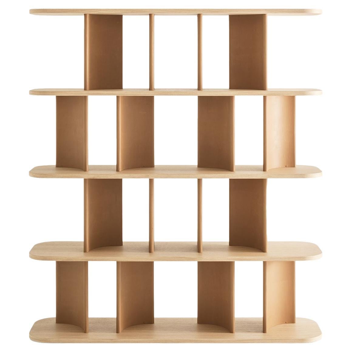 Libreria Parentesi in Wood Oak di Morica Design in vendita