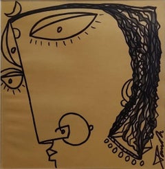 Untitled, Ink on Paper by Contemporary Indian Artist Paresh Maity “In Stock