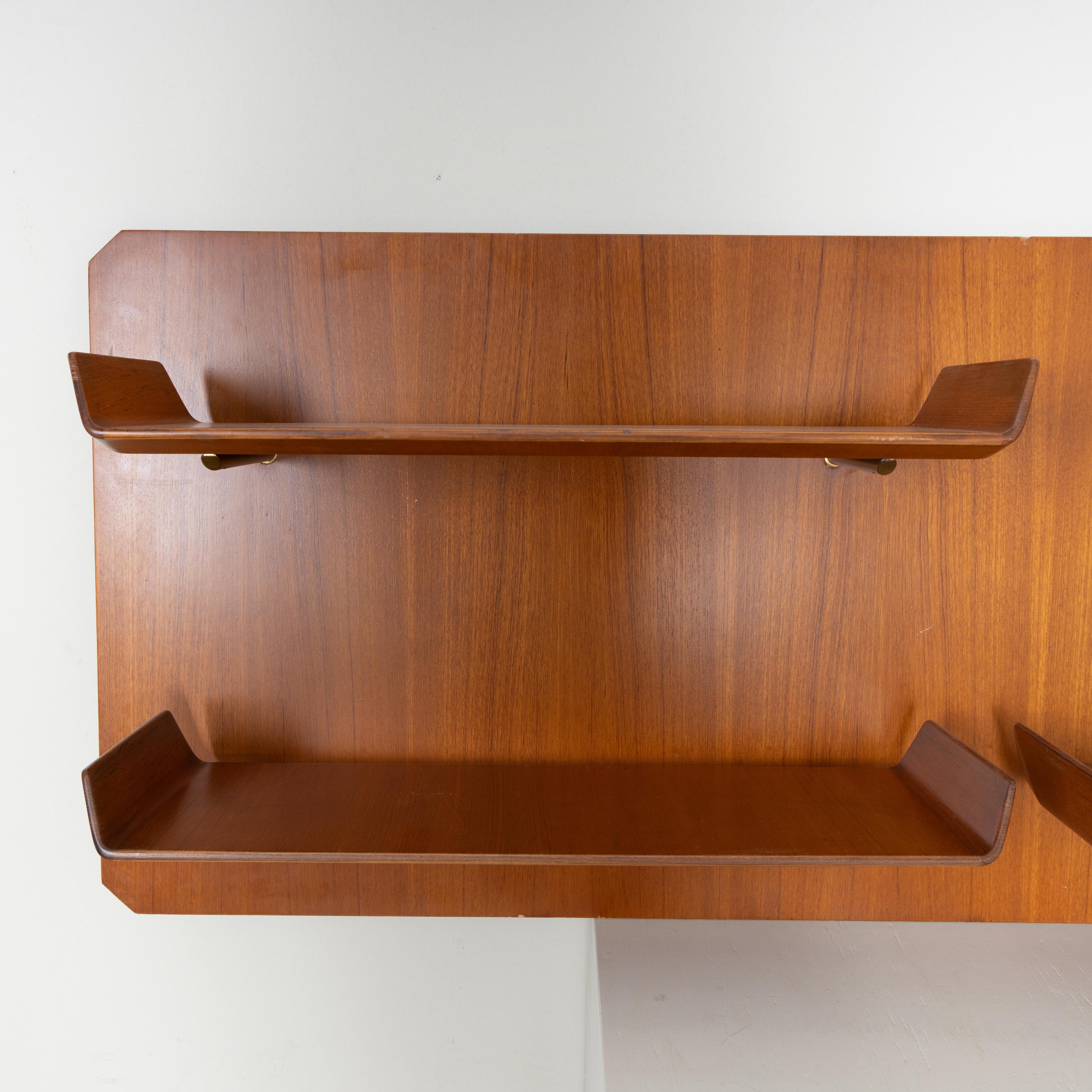 Parete attrezzata, attribuibile a Gio Ponti, 1950 en Bueno estado para la venta en Milano, Lombardia