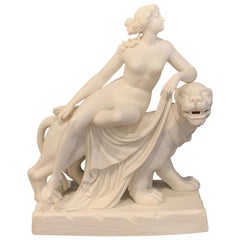 Parian "Ariadne and the Panther" After John Bell, Attributed to Mintons