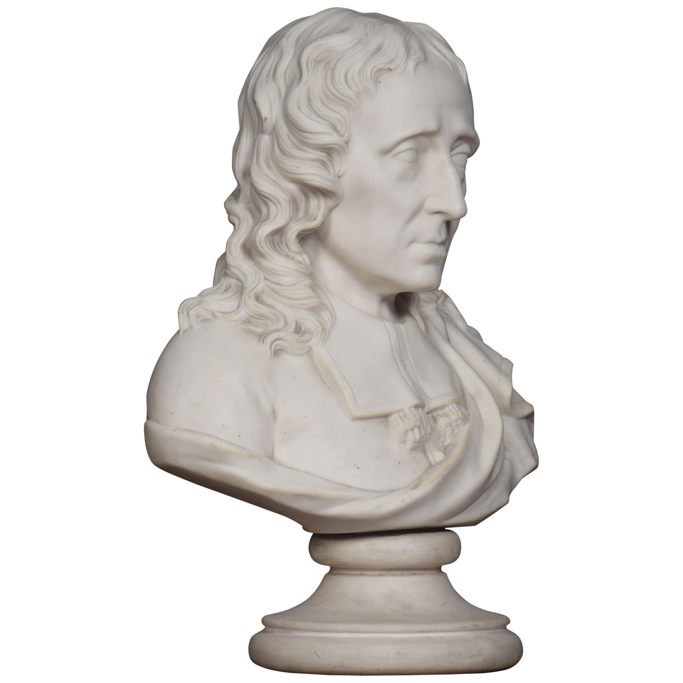 Parian Bust of John Milton
