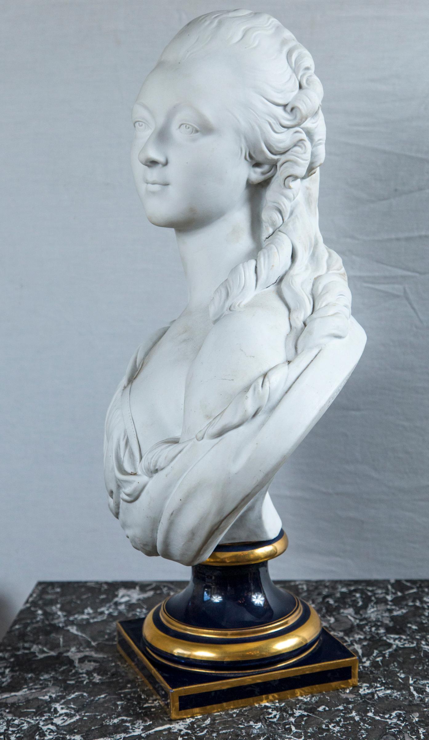 Parian Bust of Madame Du Barry 1