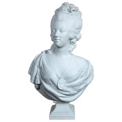 Parian Bust of Marie Antoinette