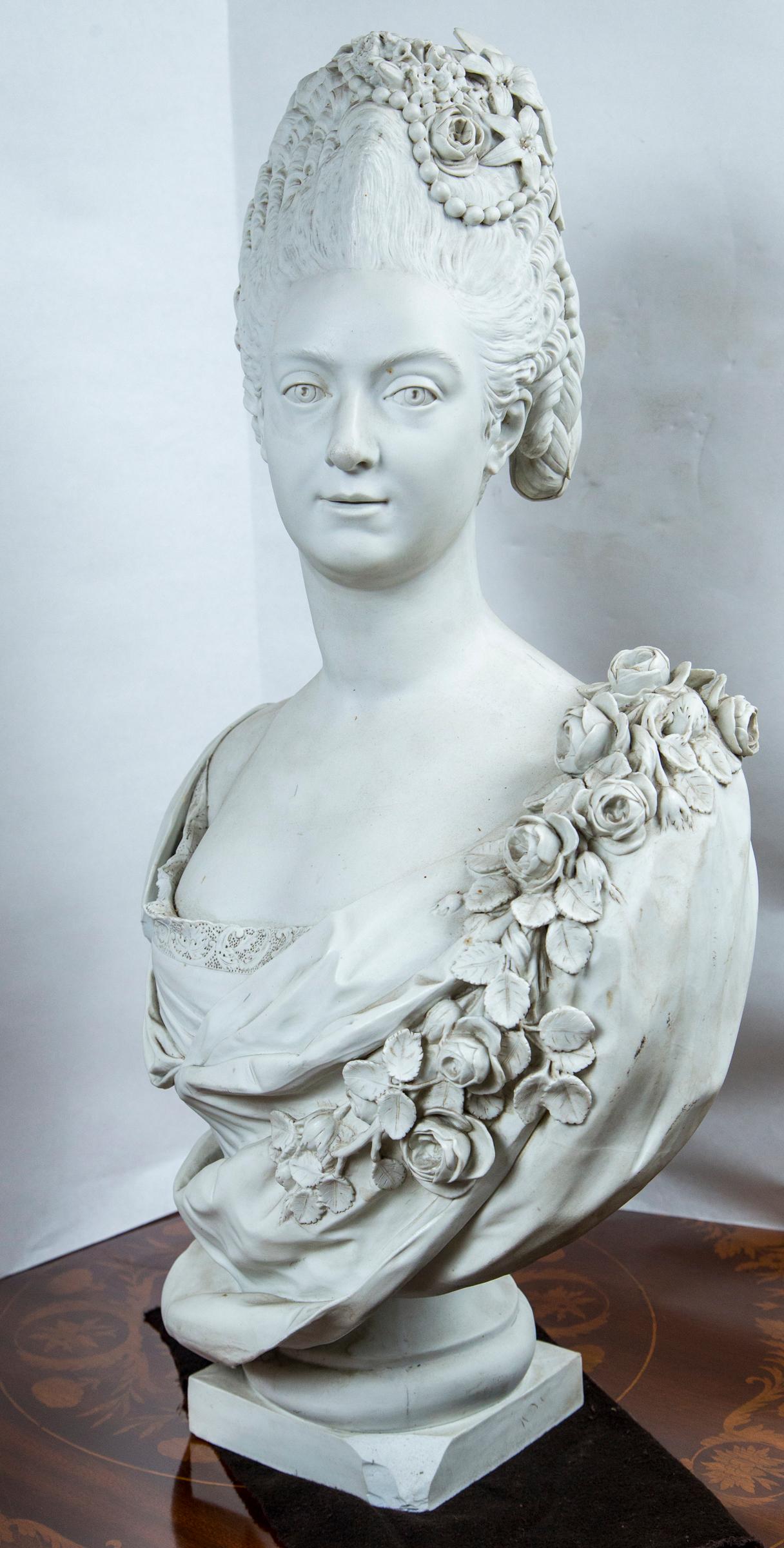 Parian Bust of Mme, Adelaide For Sale 1