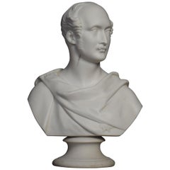 Antique Parian Bust of Prince Albert