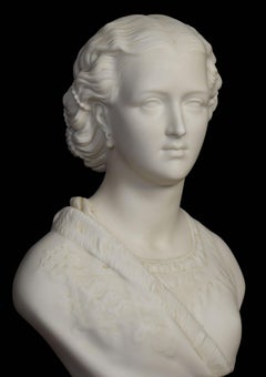 Parian Bust of Queen Victoria