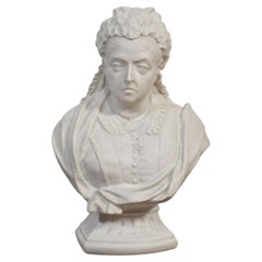 Parian Bust of Queen Victoria