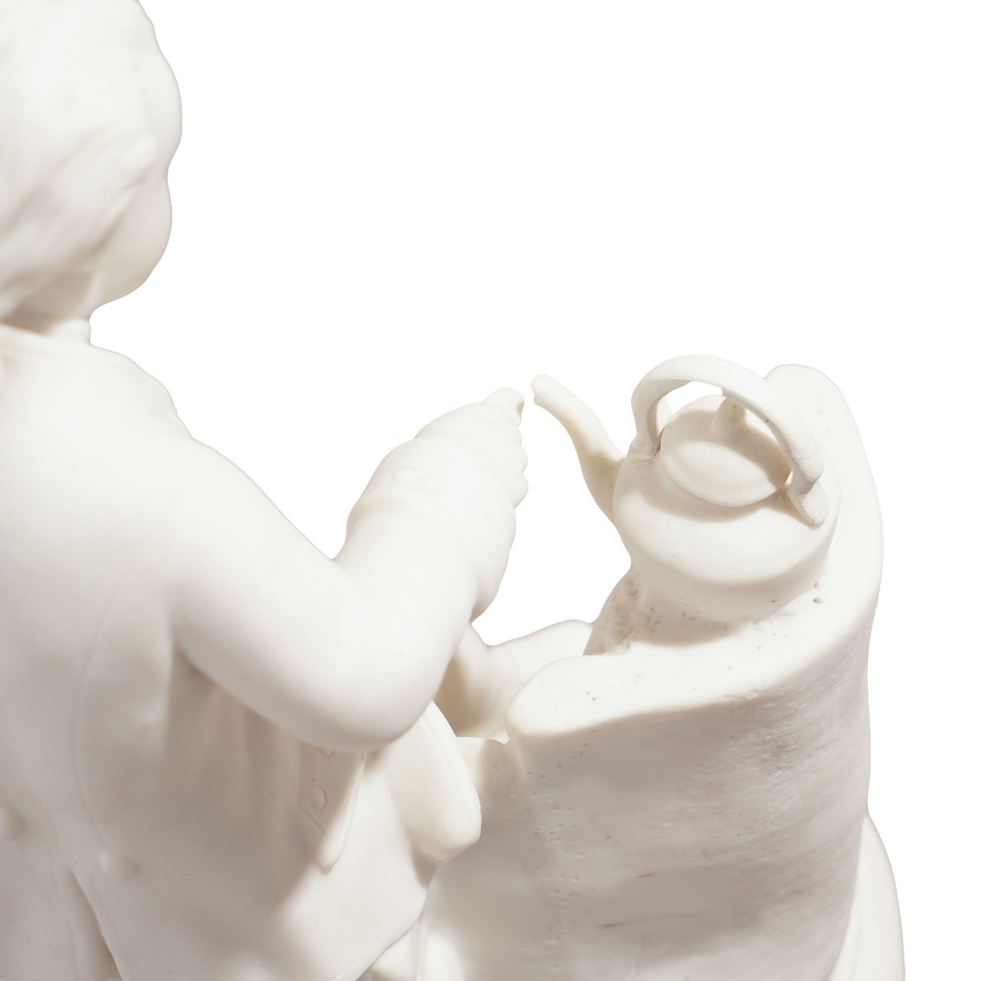 Figurilla de Parian de James Watt por Copeland & Garrett, c. 1840 Porcelana en venta