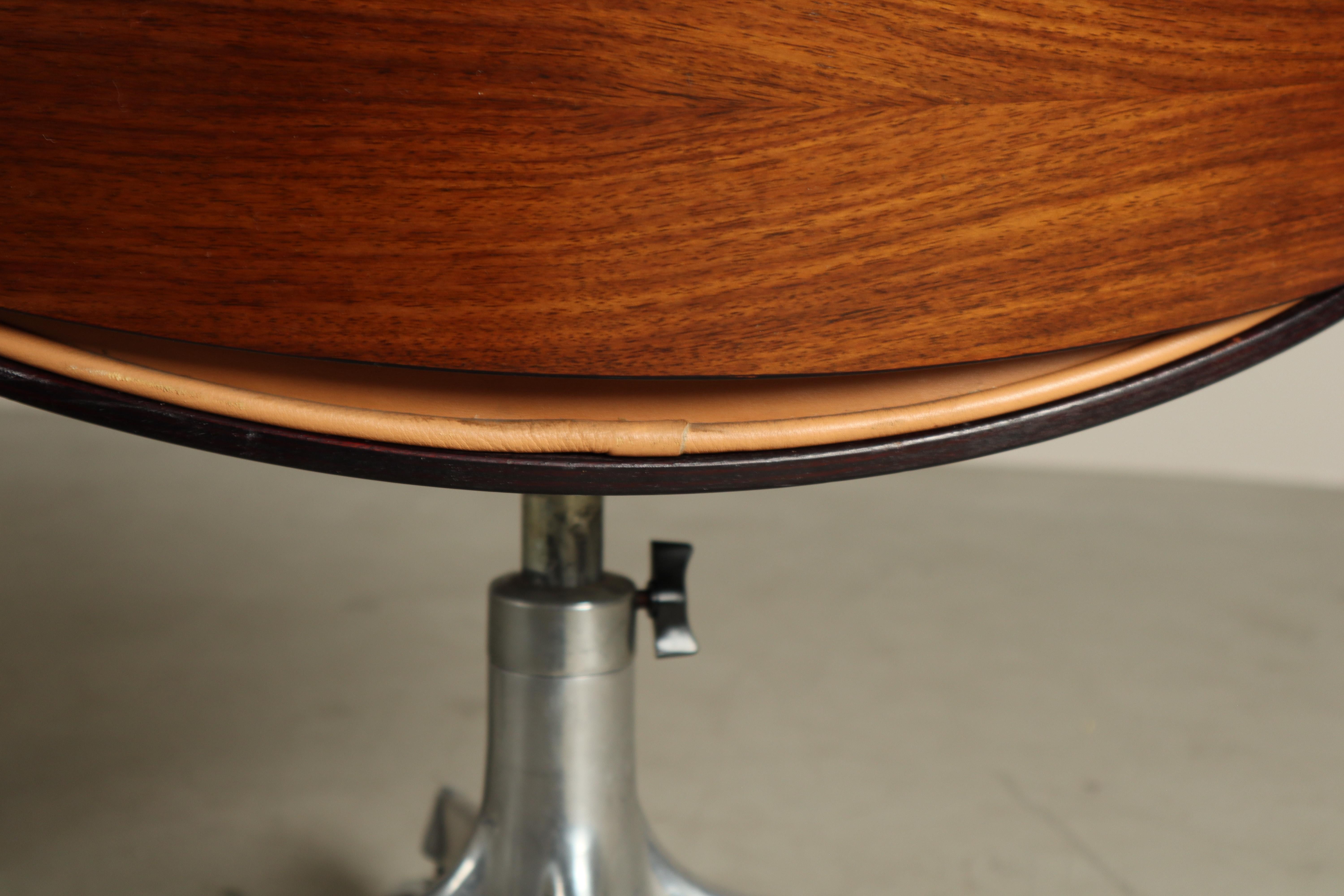 'Parioli' Bürostühle von Ennio Fazioli für MIM Roma, Italien 1960er Jahre im Angebot 5