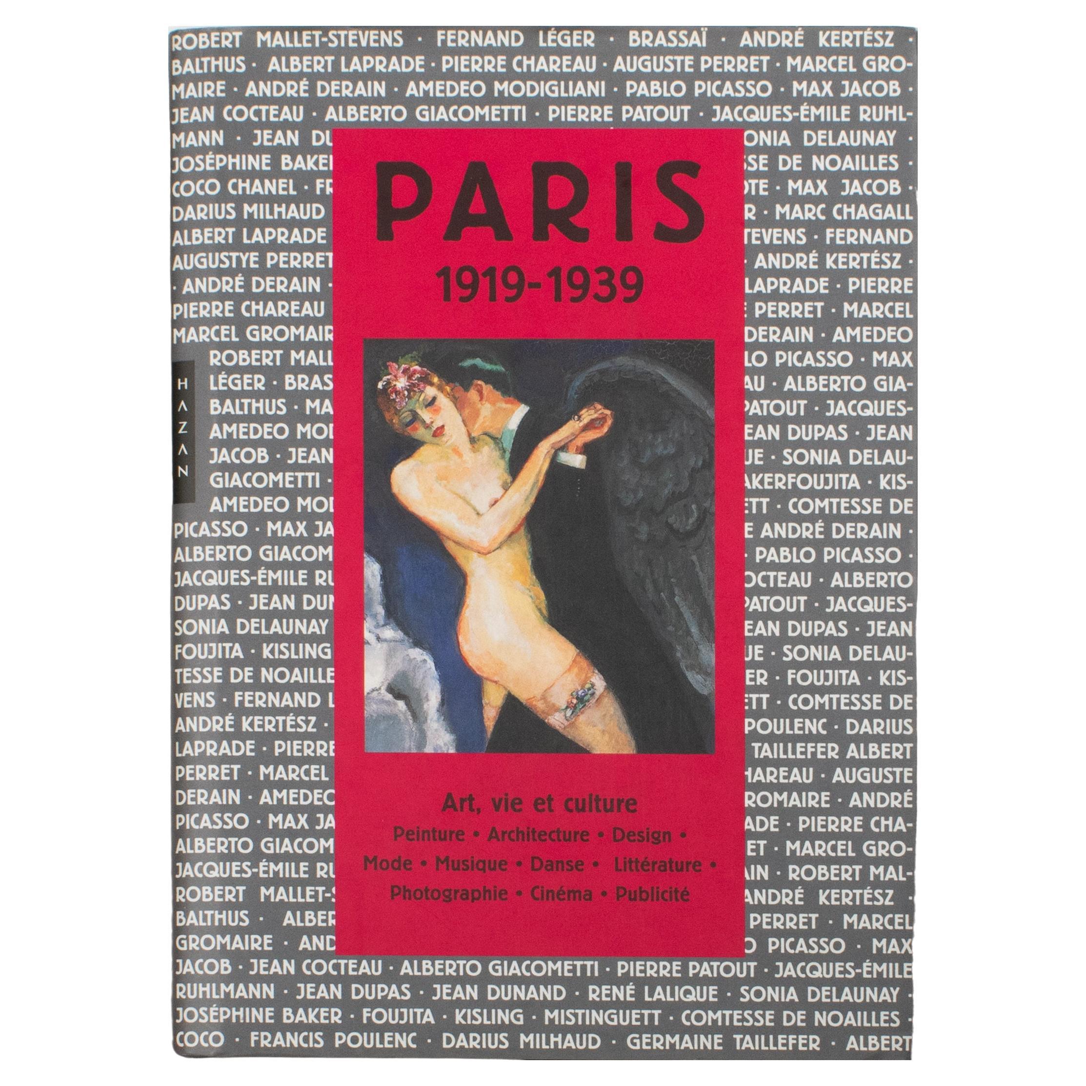 Paris 1919 - 1929 Art and Culture, French Book by Vincent Bouvet, 2009