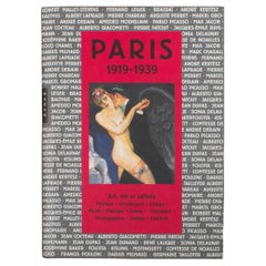 Vintage Paris 1919 - 1929 Art and Culture, French Book by Vincent Bouvet, 2009