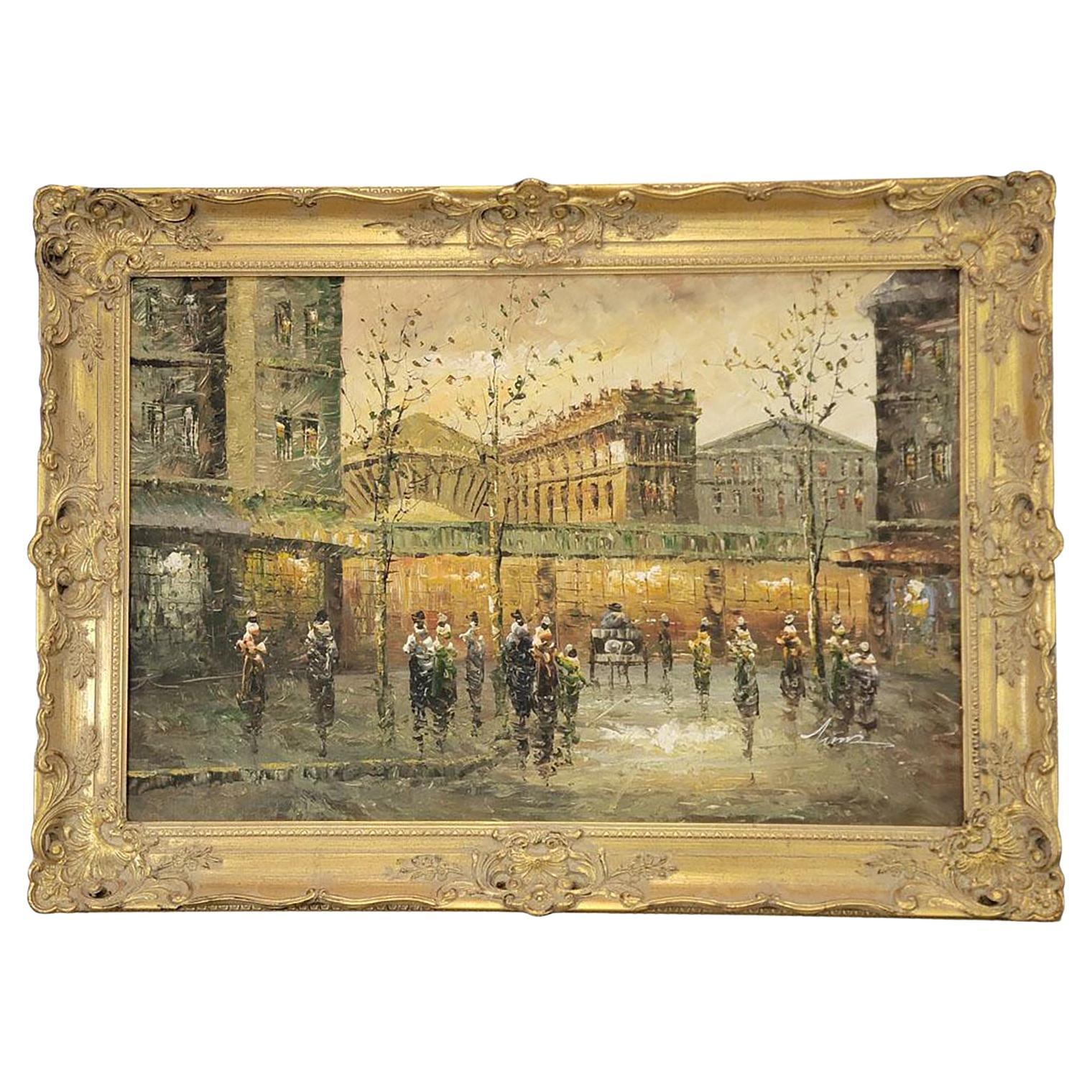 "Paris à la Belle Époque" after Antoine Blanchard For Sale