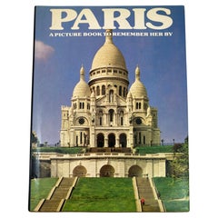 Paris A Picture Book To Remember Her Hardcover by David Gibbon 1979
