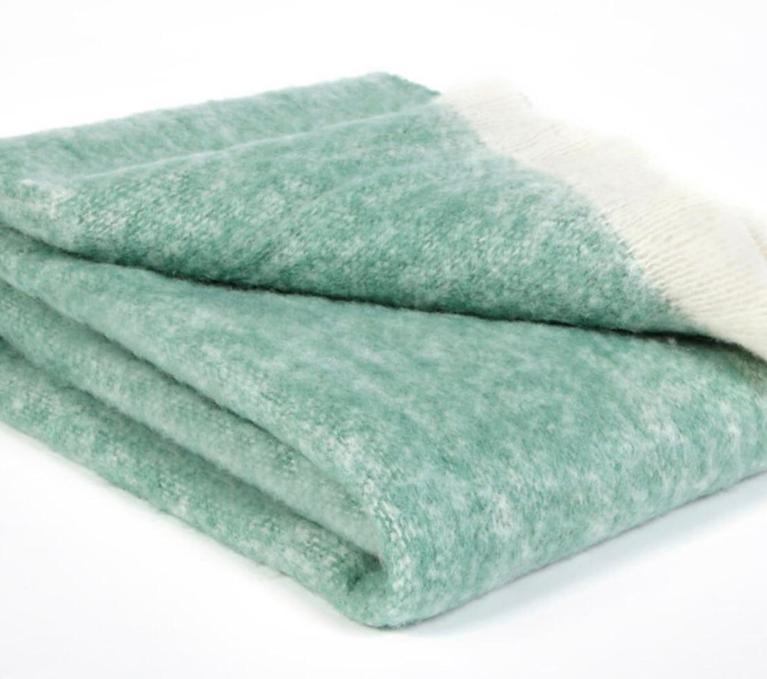 Manta París - Manta de lujo de mohair anudada a mano Anudado a mano en venta