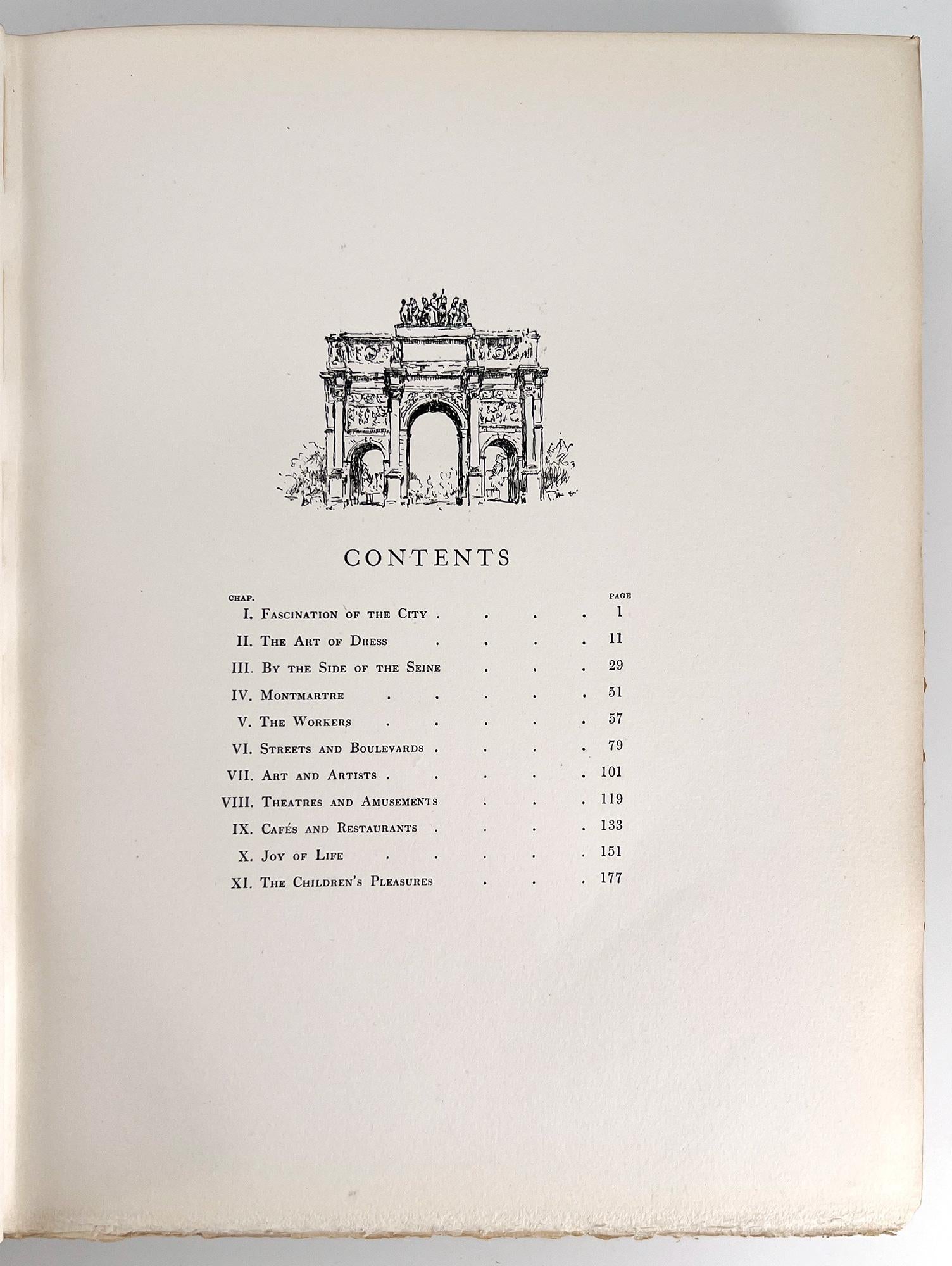 PARIS, by Mortimer and Dorothy MENPES – 1909, illustrated For Sale 11