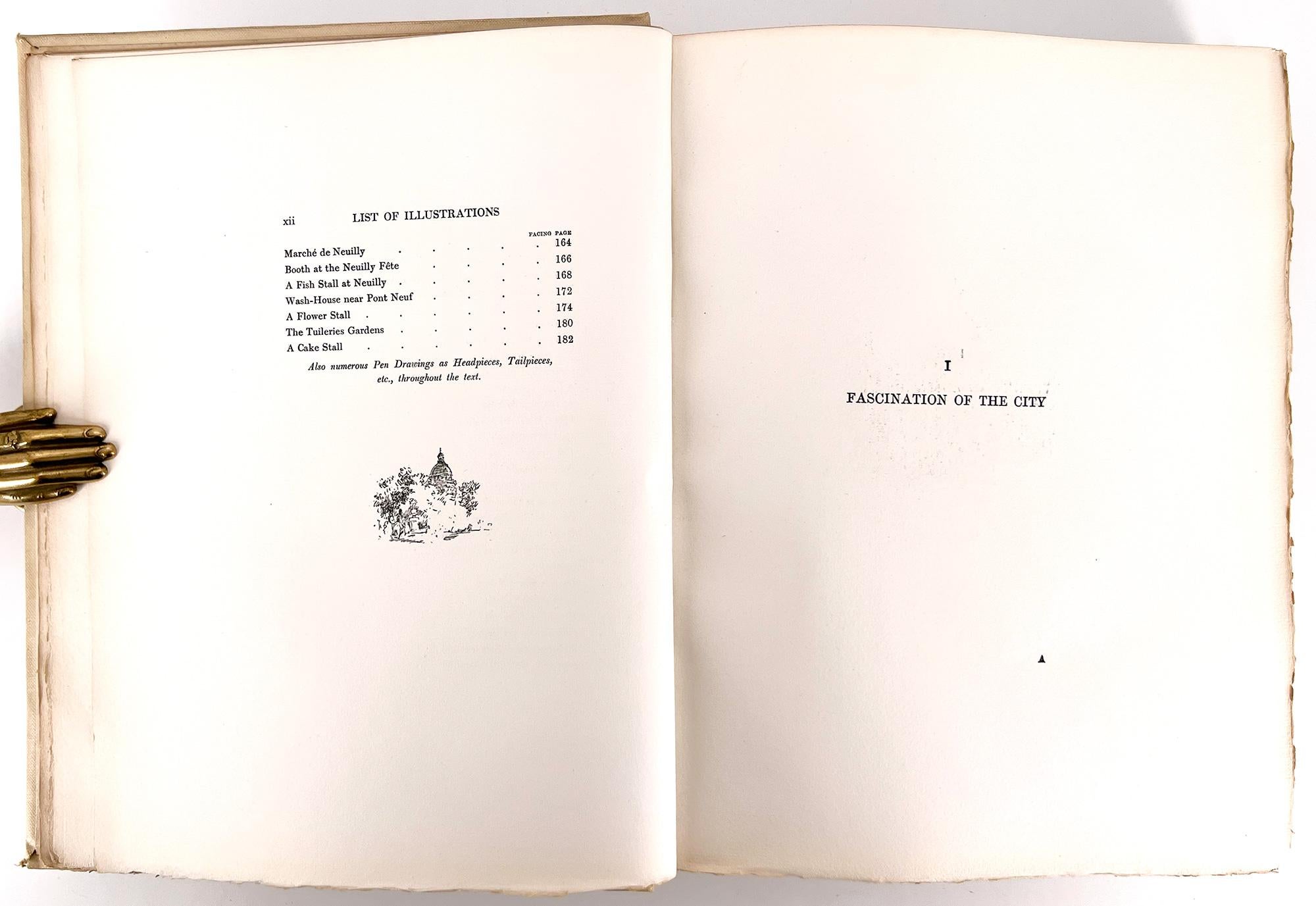 PARIS, by Mortimer and Dorothy MENPES – 1909, illustrated For Sale 13