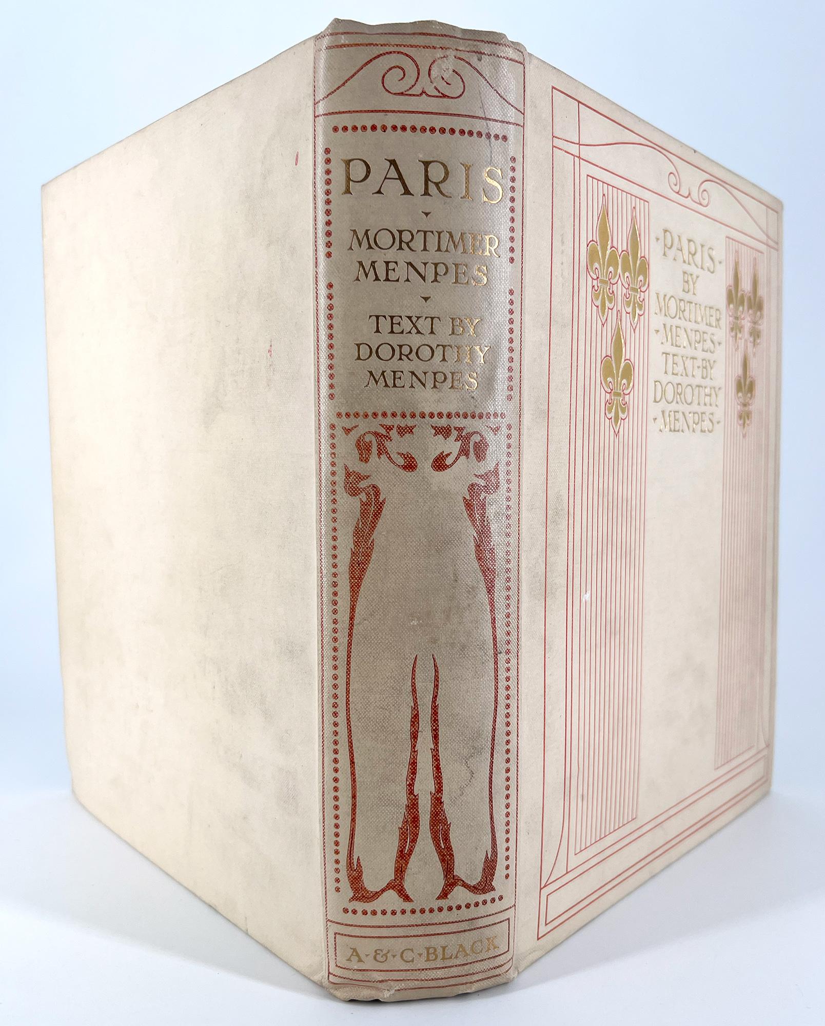 PARIS, by Mortimer and Dorothy MENPES – 1909, illustrated For Sale 14