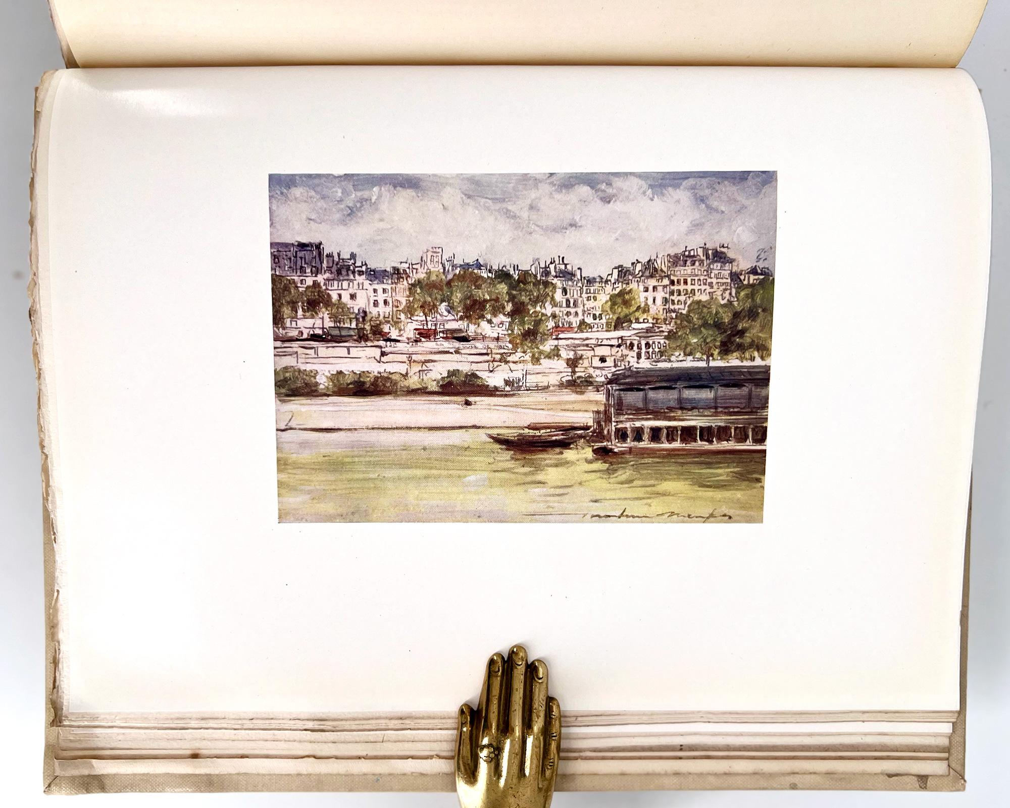 Gold Leaf PARIS, by Mortimer and Dorothy MENPES – 1909, illustrated For Sale