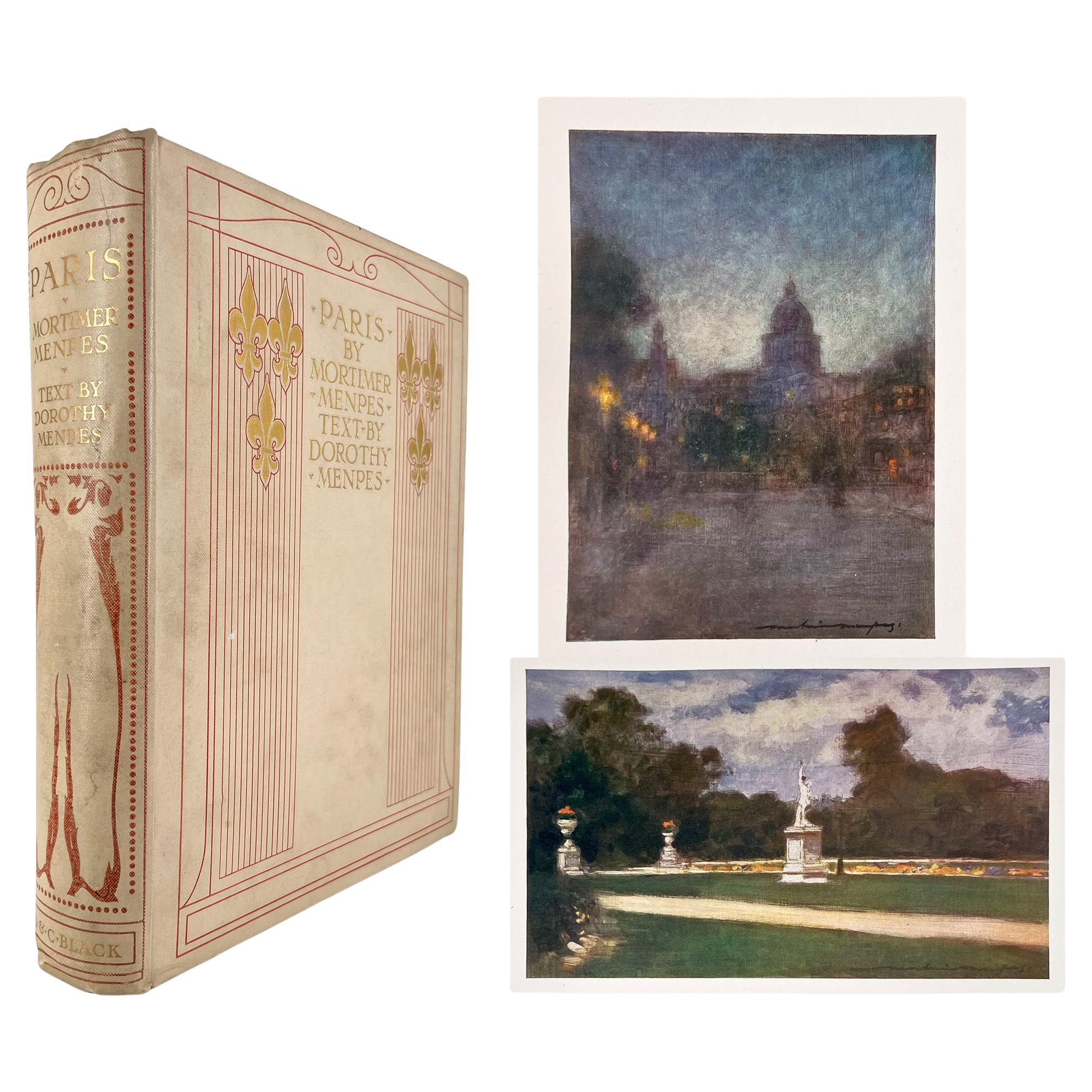 PARIS, by Mortimer and Dorothy MENPES – 1909, illustrated