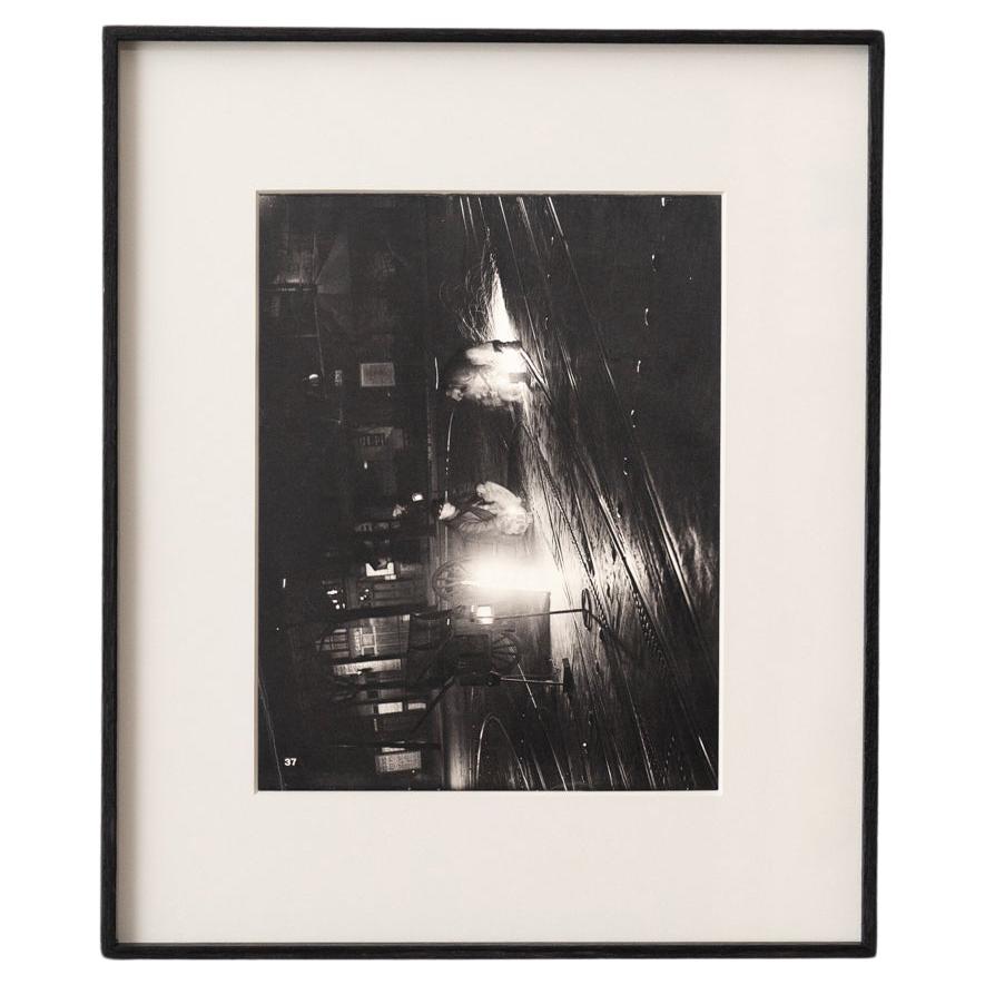 Paris by Night : Brassai's Rare Heliogravure Test Framed Print en vente