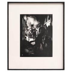 Paris by Night: Brassai's Rare Heliogravure Test Framed Print