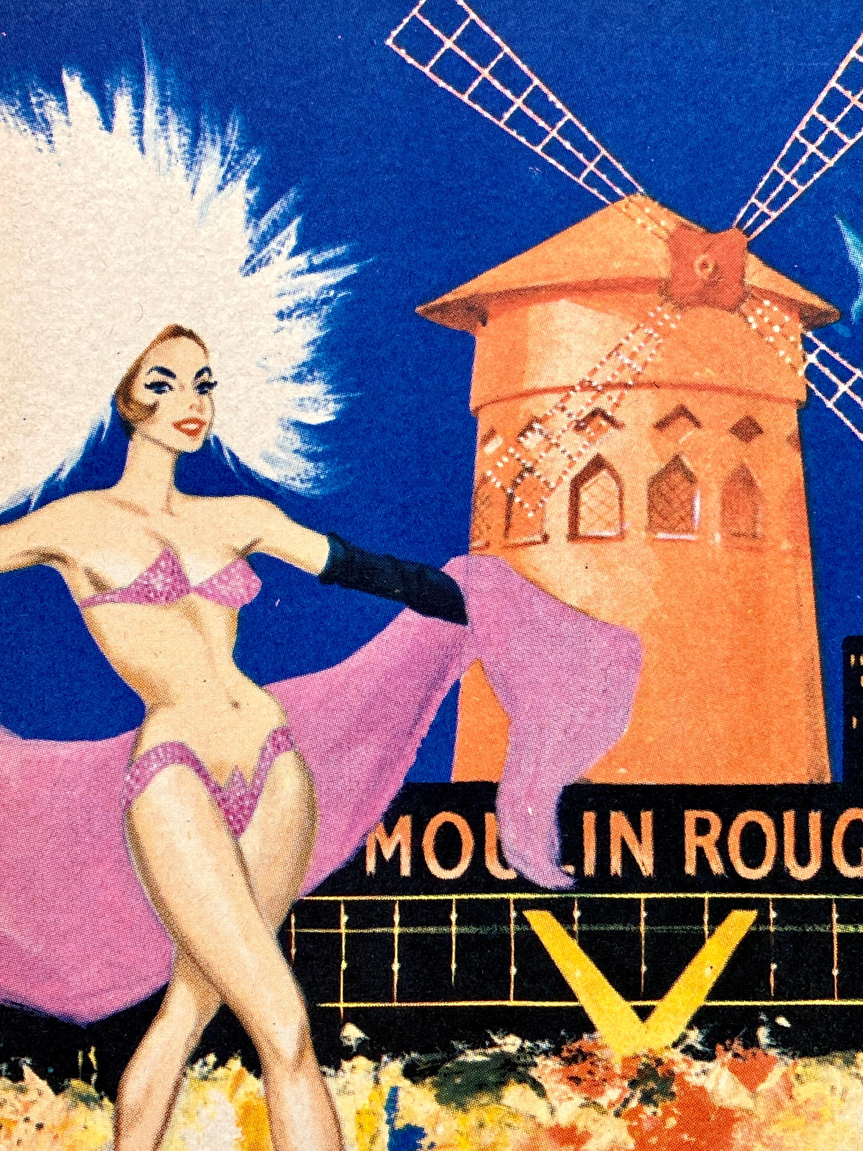 „Paris-Champagne“ Originales französisches Vintage-Filmplakat, 1964 (Sonstiges) im Angebot